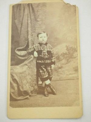 I went to Dwight Burnett in Olney Illinois to have my CDV photo done circa 1880