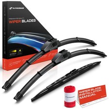 A-premium 3pcs 22 20 15 Wiper Blades For Subaru Outback Legacy 2000-2004