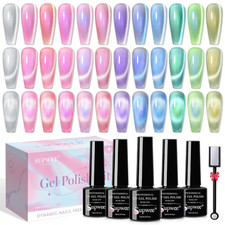 Magnetischer Cat Eye UV Gel Set 12 Farben für DIY Maniküre 7ml