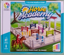 SmartGames Horse Academy Path-Building Game with 80 Challenges