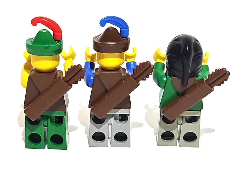 Lego Dark Forest Fortress Minifigure Lot - 7 Vintage Castle Figures Set 6079 - Image 4 of 4