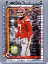 2025 Topps Chrome - Harrison Butker Pulsar #151 KC Chiefs