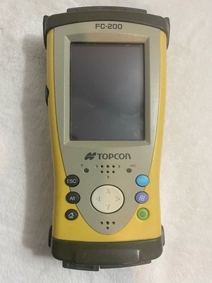 TOPCON FC-200 DATA COLLECTOR POCKET 3D SOFTWARE, RTK GPS, SURVEYING, ROBOTIC