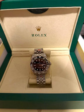 Luxury watch has box papers and bag