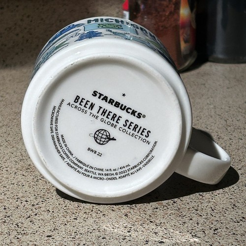 Starbucks Michigan Mug 14 oz Been There Series Ceramic 2022 - Picture 5 of 5