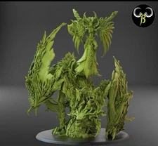 Woodland Guardians Forest dragon  28mm Fantasy Lord And Dragon Elf’s