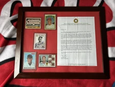 Autographed Sparky Anderson Collage 2007 Canadian Baseball HOF 20" x 16" COA JSA