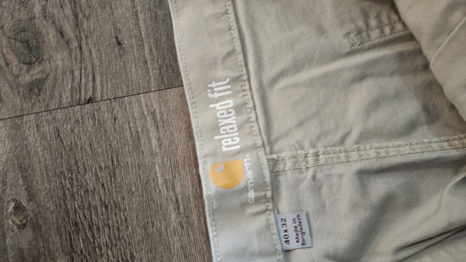 Carhartt Rugged Flex Canvas Work Pants 40x32 BN2291-M Relaxed Fit thumbnail 3