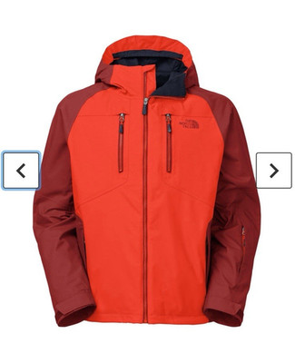 The North Face 3 in 1 Sumner Triclimate Men s Red/Burgundy Hooded Jacket, Small