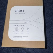 Eero E010001 POE Adapter, New in Box, Sealed