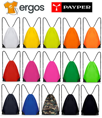 PAYPER TEAM BAG 12L 10 PIECES Adjustable Slide Without Pocket Sport Travel