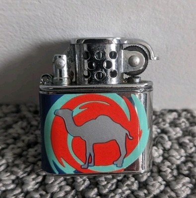 1997 R.J. Reynolds Tobacco Company Camel Advertising Mini Flip-Top Lighter 