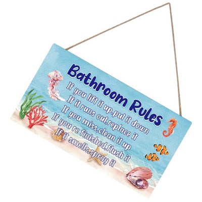 Bad Türschild Toilette Badezimmertürschilder Badezimmer-Türschild