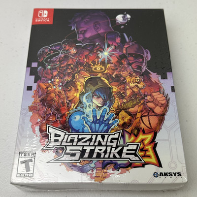 Blazing Strike Limited Edition - Nintendo Switch - New Sealed