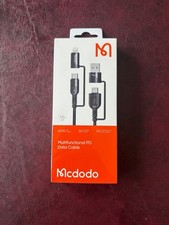 McDodo 60 W Multifunctional PD Data Cable USB Fast Charging