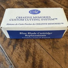 Creative Memories BLUE BLADE CARTRIDGE  for Custom Cutting System NEW Sealed
