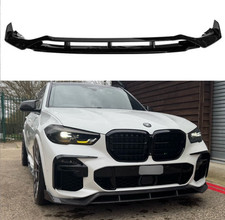 F�R PASSEND F�R BMW X5 G05 FRONT SPLITTER KIT SPOILERLIPPE GLANZ SCHWARZ 2019-23 M SPORT