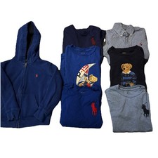 Polo Bear Ralph Lauren Boys Size 5 Lot 7 Jacket Shirts