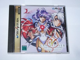 Langrisser V 5 The End of Legend Sega Saturn Japan import +obi US Seller