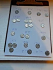 Jefferson nickels. 1946/1956/1960/1961/1963/1964/1970/1973exact coins shown