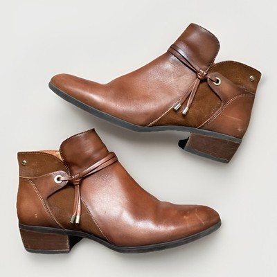 PIKOLINOS Womens brown leather DAROCA Boot shoes size 41