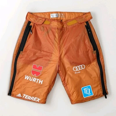 ADIDAS Terrex DSV Nylon Glanz Shorts Wintersport XS Sport Vintage Wandern - Bild 1 von 4