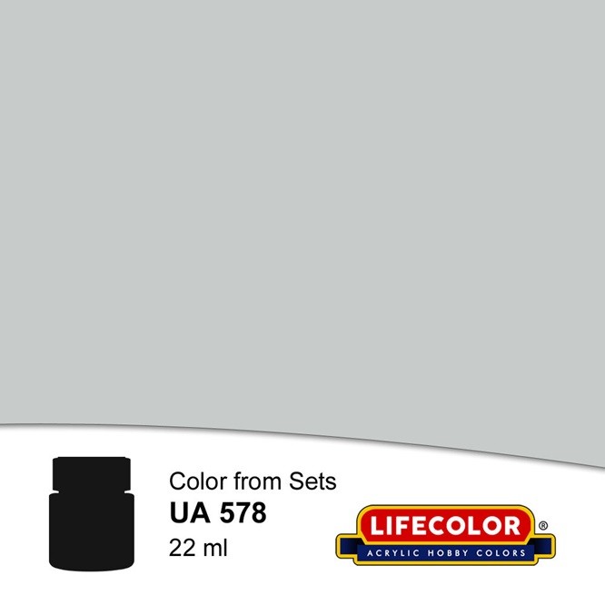Lifecolor NUA578 - Light Grey 22 ml - New