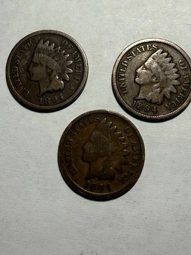 “3LotBuy”-1894 Indian Head Cent Buy