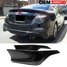 Fits 12-13 Honda Civic Coupe Si Hfp Style Rear Bumper Aprons Guard Aero Kit Pu Fits 12-13 Honda Civic Coupe Si Hfp Style Rear Bumper Aprons Guard Aero Kit Pu