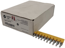 BOX OF 20 ALLEN-BRADLEY 1492-CJJ6-10 SER.A CENTER JUMPERS 1492CJJ610 NEW SURPLUS