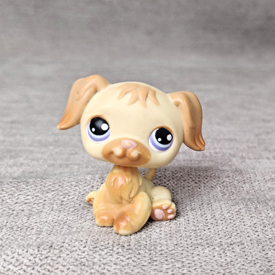 Littlest pet shop 286 Golden Retriever Dog Hasbro LPS Authentic Cream Puppy