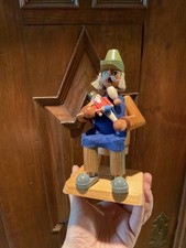 Christian Ulbricht Räuchermann Männelmacher 18cm Seiffen Flachshaar Expertic RAR