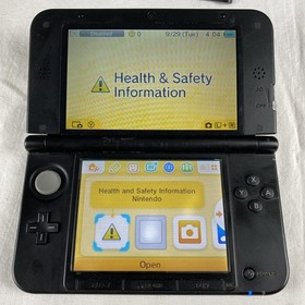USA Nintendo 3DS XL Handheld Game Console SPR-001 Black With Charger Stylus