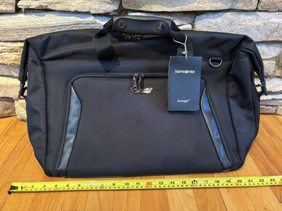 #ad Samsonite Armage 2X Expandable Weekender Travel Bag New With Tags $210 Retail $60.00