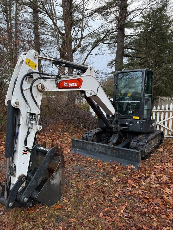 2022 Bobcat E50 R2-Series Mini Excavator – Heated Cab, A/C, Bluetooth ...