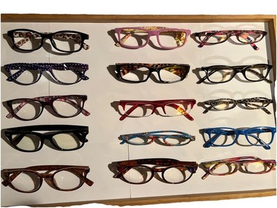 15 Glasses Frames Lot Eyeglasses Unisex Bunny Eyez Design Opt Sunglasses Bundle