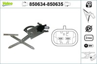 Fensterheber Valeo 850634 FüR YS3E Saab YS3G Turbo Tid Biopower XWD Ttid V6T