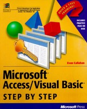 Microsoft Access/Visual Basic Step by Step - Paperback By Callahan, Evan - GOOD