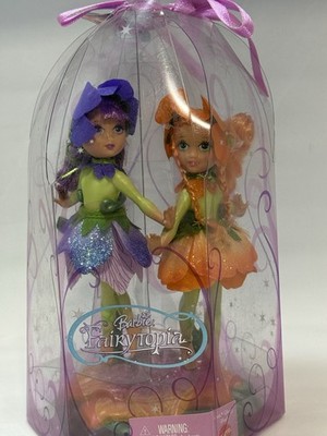 Barbie Doll Fairytopia Petal Pixies Fairies Omma & Organza Dolls 2004