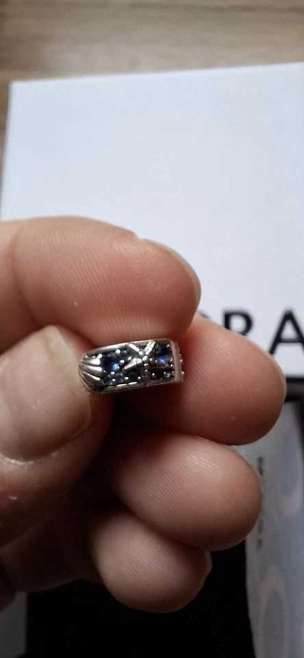 Pandora 791678C01 - Tropischer Seestern & Muschel Clip-Stopper-Charm - Sterling