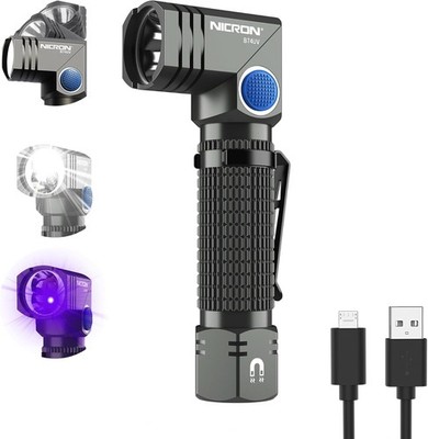 NICRON B74U UV Taschenlampe 395nm 700 Lumen 6