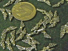 3mm x 12mm Antiqued Pewter Angel Wing Beads 100 Lead-Safe