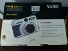 Vivitar Vivicam 3735 Digital Camera. Silver 3.3 Mega Pixel Working Bl1 in box