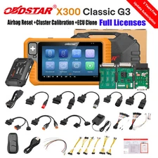 OBDSTAR X300 Classic G3 Full Version Programmer For Car/HD/E-Car/Moto/Marine