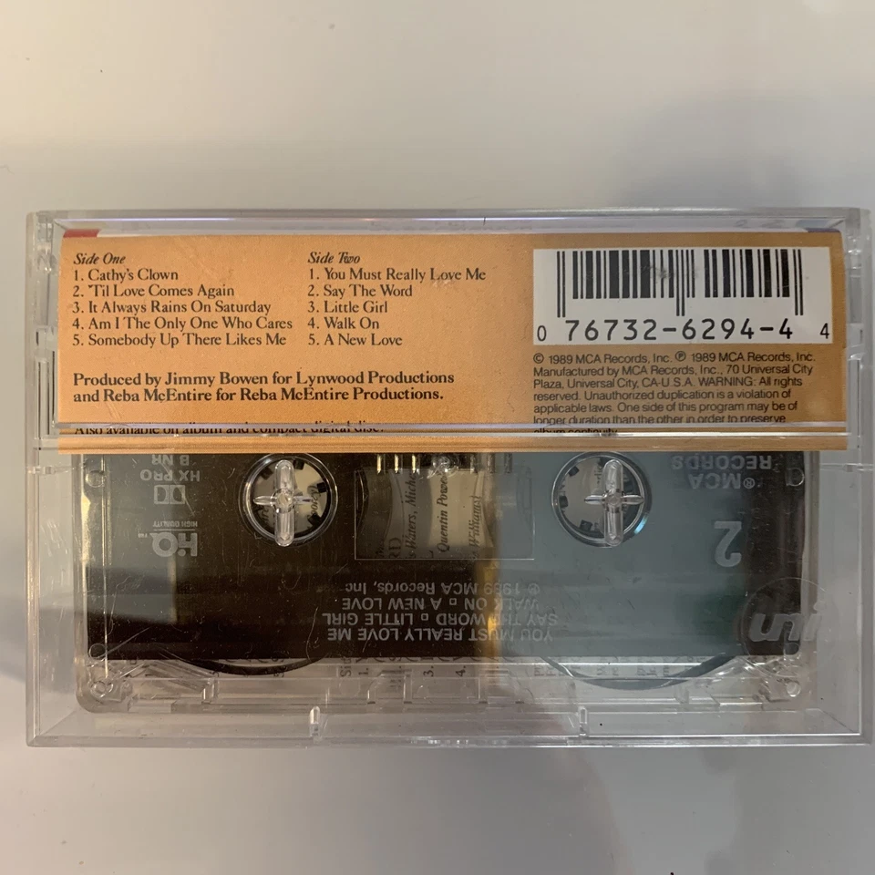 Reba McEntire Sweet Sixteen (Cassette) - Image 2 of 2