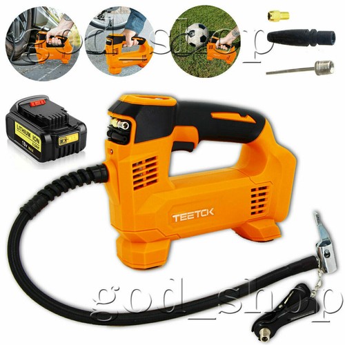 For Dewalt 18v Battery Cordless Car Tyre Inflator Pump Tire Air Compressor Pump eBay