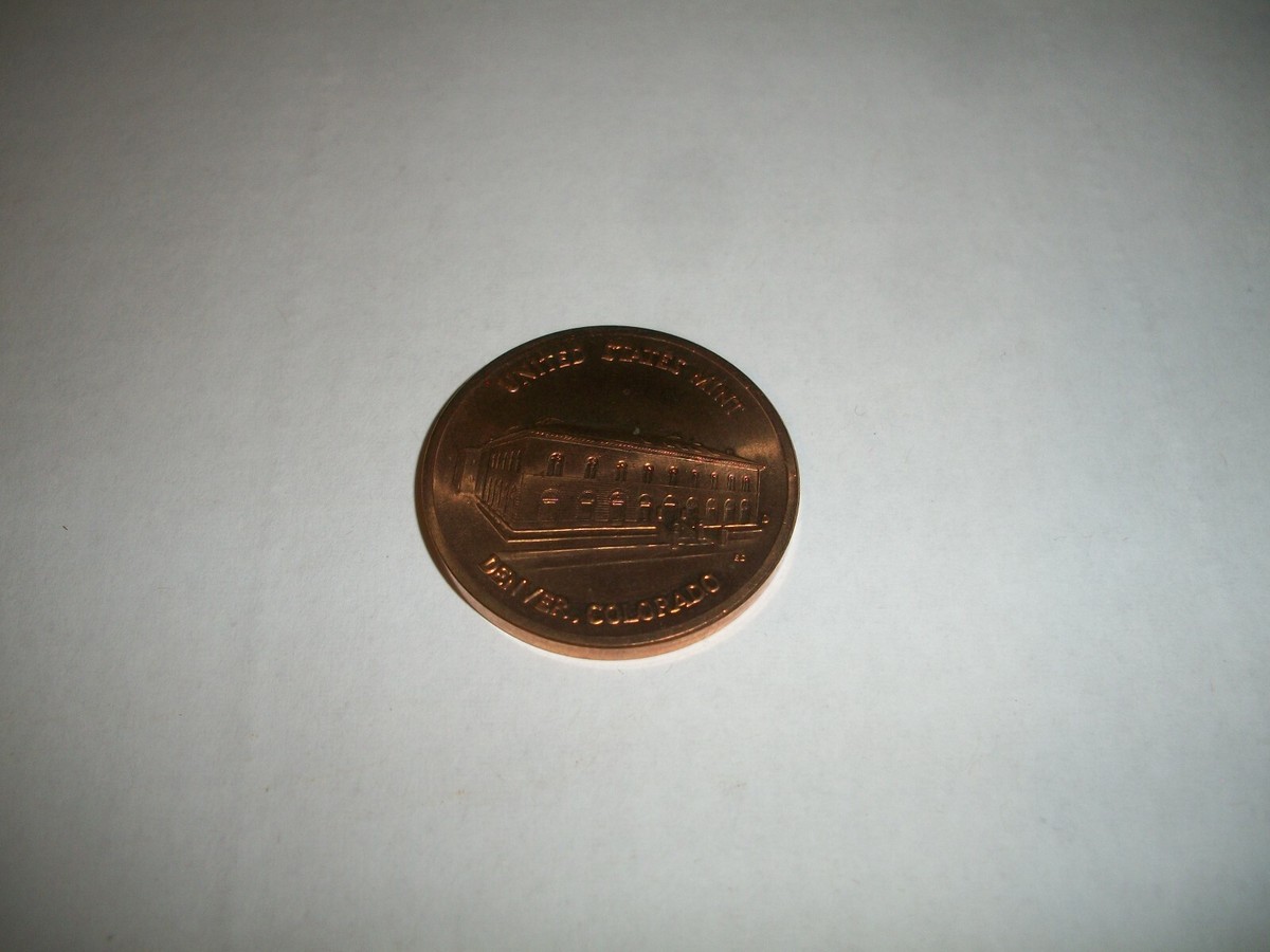1876-1976 US Mint Denver Colorado Centennial Medal Coin Original