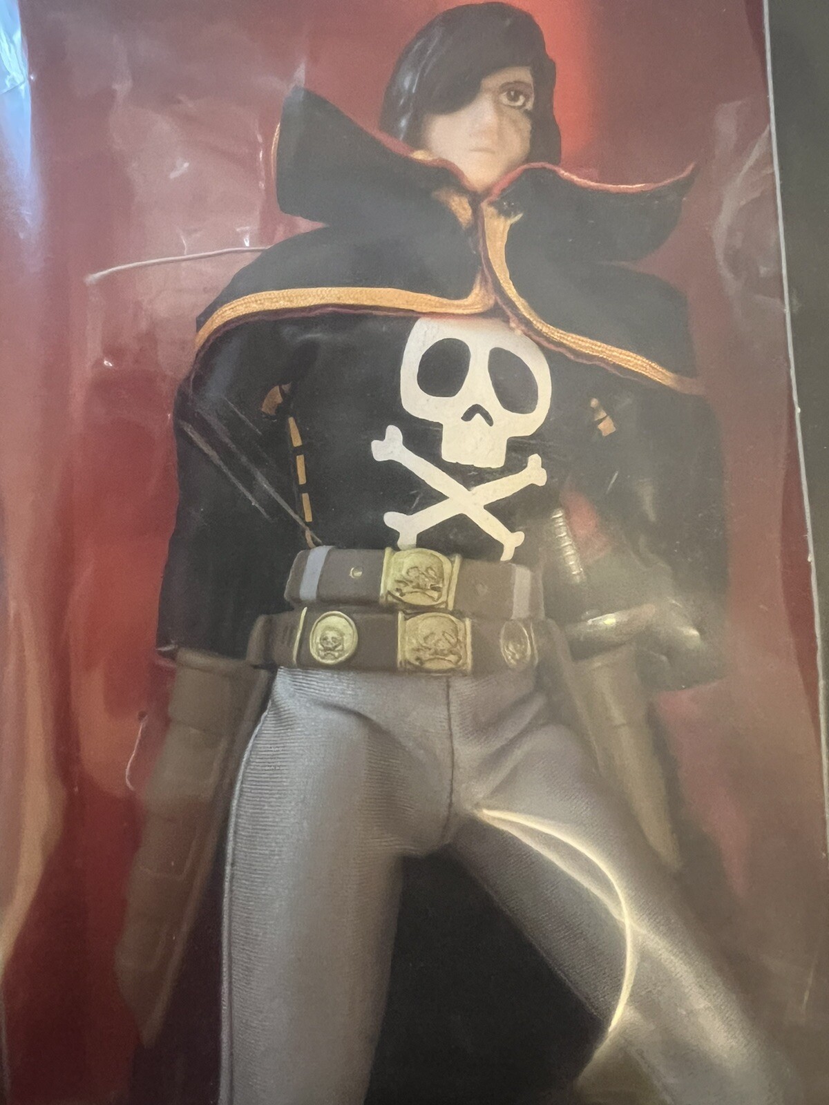 Captain Harlock PVC Figure F/S Japan Import