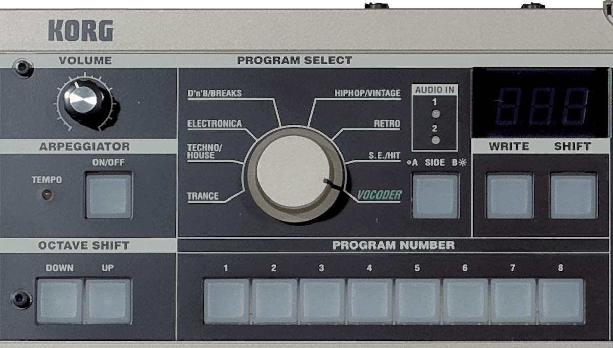 Korg MICROKORG 37 Keys Analog Modeling Synthesizer for sale