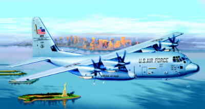 Italeri 1255 C-130 J Hercules Transportflugzeug 1:72